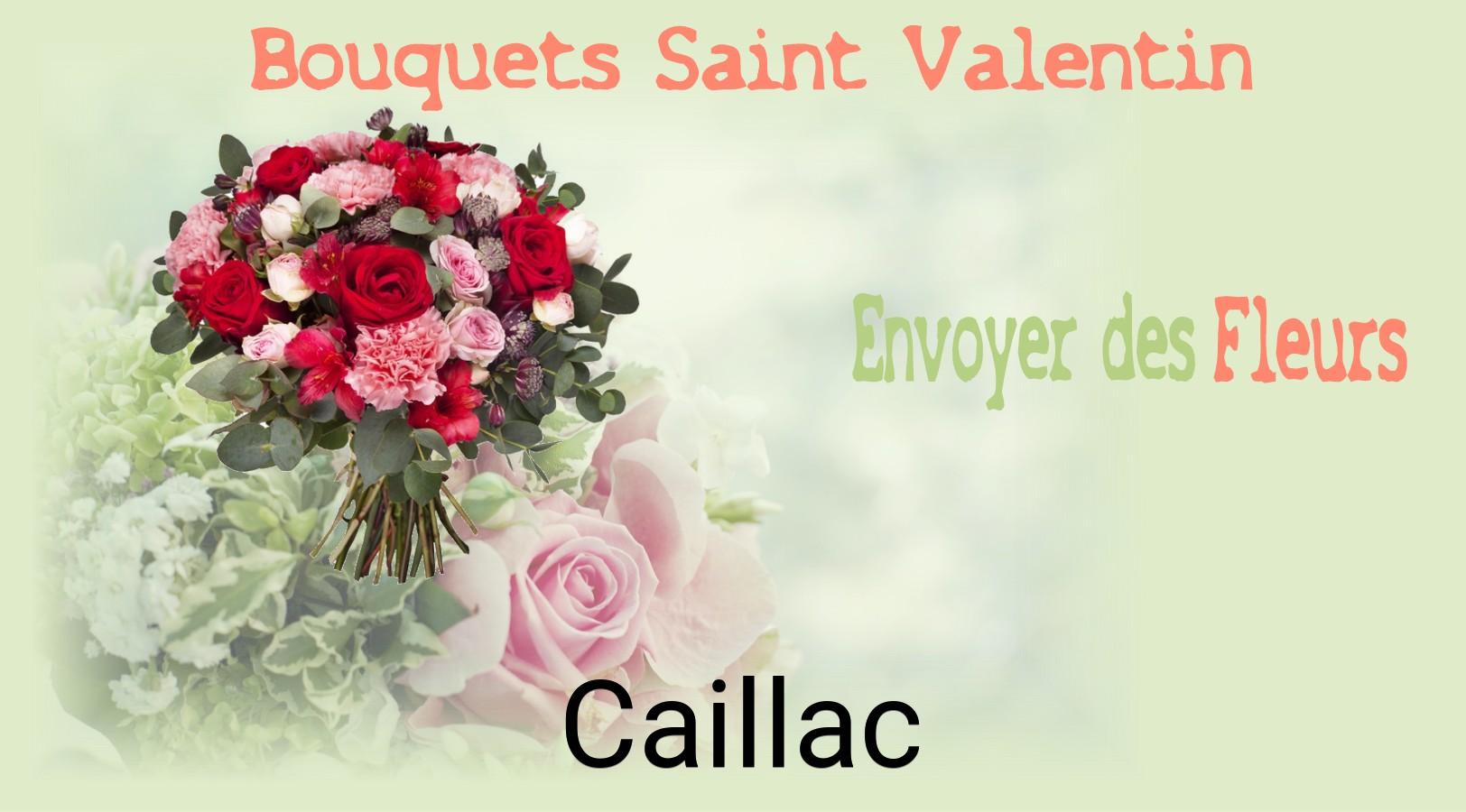 Roses de Saint-Valentin livrées à Caillac